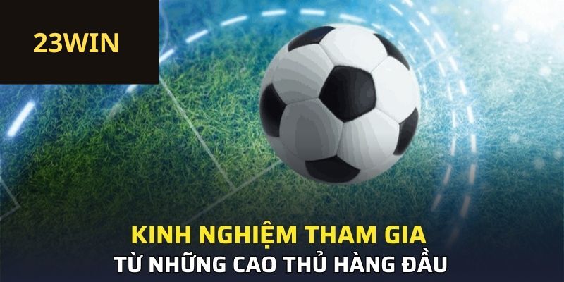 Kinh nghiệm tham gia từ những cao thủ hàng đầu 